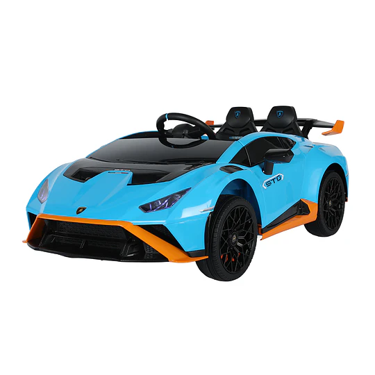 Auto a Batería Lamborghini Huracán Azul 12V Control Remoto