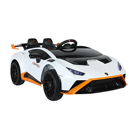 Auto a Batería Lamborghini Huracán Blanco 12V Control Remoto- Preventa 20 de Octubre