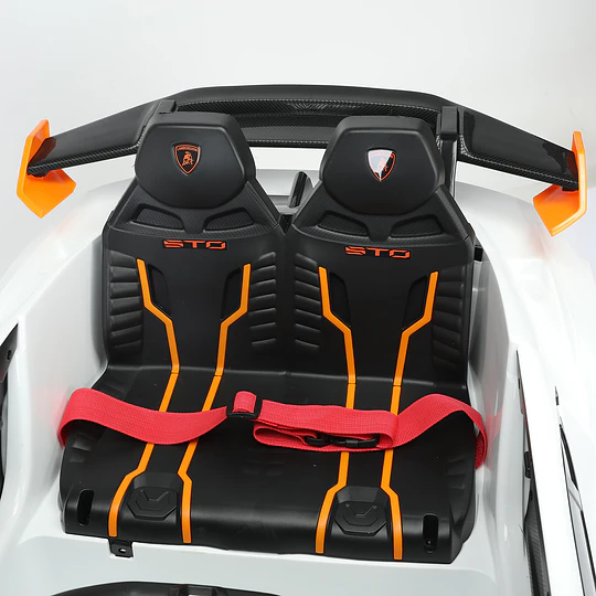 Auto a Batería Lamborghini Huracán Blanco 12V Control Remoto