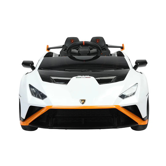 Auto a Batería Lamborghini Huracán Blanco 12V Control Remoto