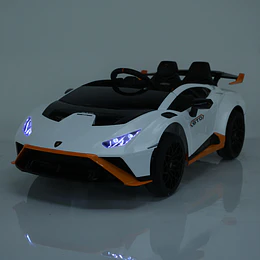 Auto a Batería Lamborghini Huracán Blanco 12V Control Remoto- Preventa 20 de Octubre