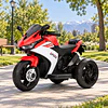  Moto Eléctrica Infantil 3 Ruedas Speed 6V Rojo