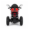  Moto Eléctrica Infantil 3 Ruedas Speed 6V Rojo