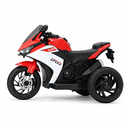  Moto Eléctrica Infantil 3 Ruedas Speed 6V Rojo- Preventa 20 de Octubre