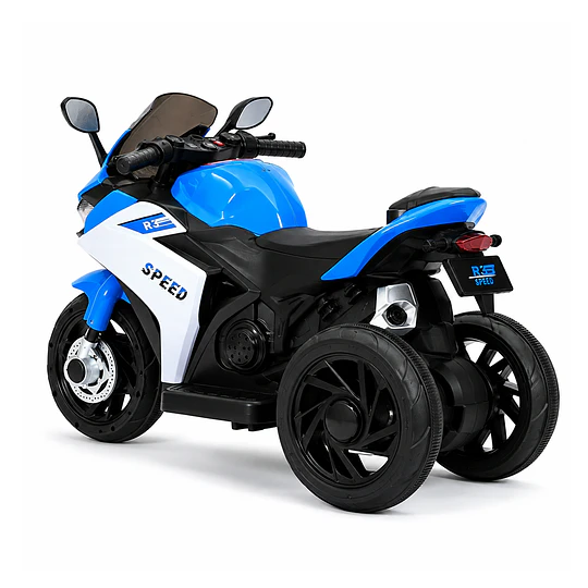  Moto Eléctrica Infantil 3 Ruedas Speed 6V Azul