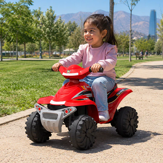 Cuatrimoto Eléctrica Infantil 4 Ruedas 6V Azul-Preventa 15 de Octubre