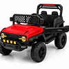 Auto a Batería Infantil Todoterreno Rojo 12V Control Remoto
