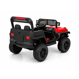 Auto a Batería Infantil Todoterreno Rojo 12V Control Remoto- Preventa 20 de Octubre