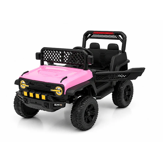 Auto a Batería Infantil Todoterreno Rosado 12V Control Remoto- Preventa 15 de Octubre