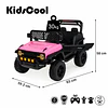 Auto a Batería Infantil Todoterreno Rosado 12V Control Remoto- Preventa 15 de Octubre