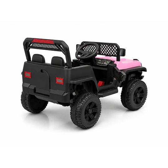 Auto a Batería Infantil Todoterreno Rosado 12V Control Remoto- Preventa 15 de Octubre