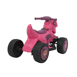 Cuatrimoto Eléctrica Infantil 12V Dino Rex Rosada -Preventa 20 de Octubre