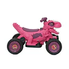 Cuatrimoto Eléctrica Infantil 12V Dino Rex Rosada 