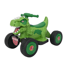Cuatrimoto Eléctrica Infantil 12V Dino Rex Verde -Preventa 20 de Octubre