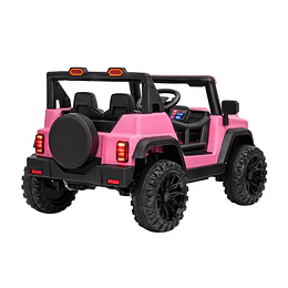 Auto a Batería Infantil Todoterreno Rosado 12V Control Remoto- Preventa 20 de Octubre