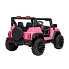 Auto a Batería Infantil Todoterreno Rosado 12V Control Remoto