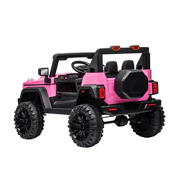 Auto a Batería Infantil Todoterreno Rosado 12V Control Remoto- Preventa 20 de Octubre