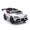 Auto Eléctrico Toyota GR Supra GT4 12V Blanco Licencia Oficial