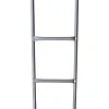 Escalera Para Cama Elástica 6, 8 Y 10 Pies - Kidscool Plateado