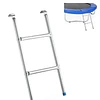 Escalera Para Cama Elástica 6, 8 Y 10 Pies - Kidscool Plateado