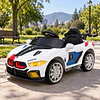Auto Eléctrico Infantil Deportivo Racer 12V Blanco Kidscool
