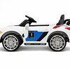 Auto Eléctrico Infantil Deportivo Racer 12V Blanco Kidscool