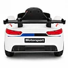 Auto Eléctrico Infantil Deportivo Racer 12V Blanco Kidscool
