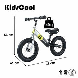 Bicicleta de Equilibrio y Aprendizaje Infantil Aro 12 Amarillo- Preventa 20 de Octubre