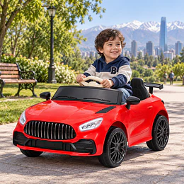 Auto Eléctrico Infantil Deportivo Racer GT 12V Rojo Kidscool- Preventa 20 de Octubre