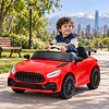 Auto Eléctrico Infantil Deportivo Racer GT 12V Rojo Kidscool