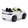 Auto Eléctrico Infantil Deportivo Racer GT 12V Blanco Kidscool