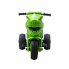 Moto Eléctrica Infantil 3 Ruedas Dino Rex Verde 6V 