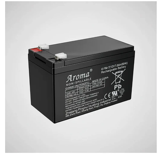 Batería Recargable Aroma 12v7ah 20hr Alarmas Juguetes Ups