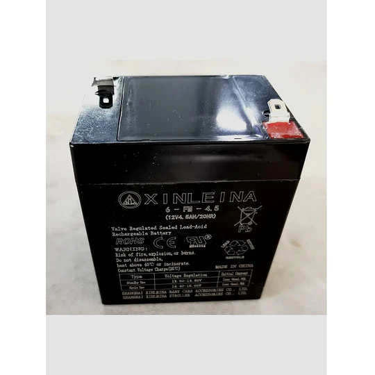  Batería Recargable Xinleina 12v4.5 20hr Alarmas Juguetes Ups Batería Recargable Xinleina 12v4.5 20hr Alarmas Juguetes Ups Batería Recargable Xinleina 12v4.5 20hr Alarmas Juguetes Ups Nuevo  |  +25 ve