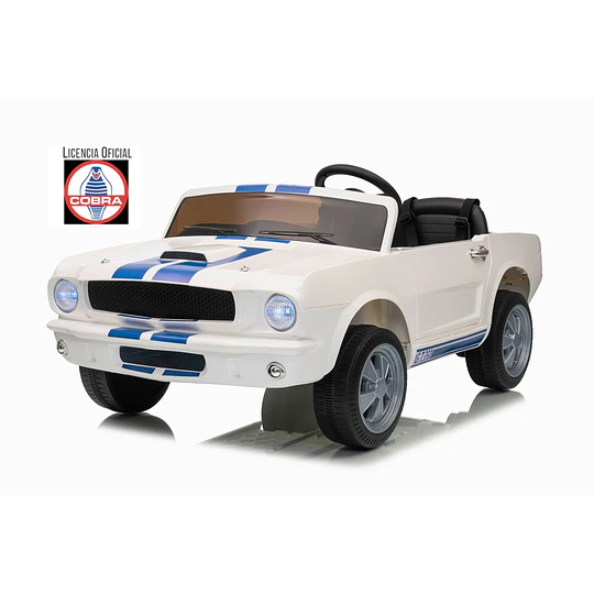 Retiro Express-Auto a Bateria Shelby Gt350 Blanco 12v 2Motores