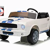 Retiro Express-Auto a Bateria Shelby Gt350 Blanco 12v 2Motores