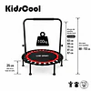 Trampolín Mini Tramp 40 Pulgadas (100 cm) con Manillar en U Ajustable Plegable