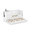Cuna Multifunción con Cama Nido Formare Blanca Eco Wood Kidscool - Preventa 30 de Noviembre