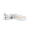 Cuna Multifunción con Cama Nido Formare Blanca Eco Wood Kidscool - Preventa 30 de Noviembre
