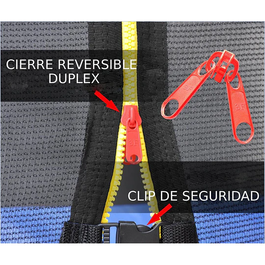 Cama Elástica Infantil 8 Pies (2,44m) Kidscool Verde con Techo Protector y Sistema T-Bar- BOMBITA