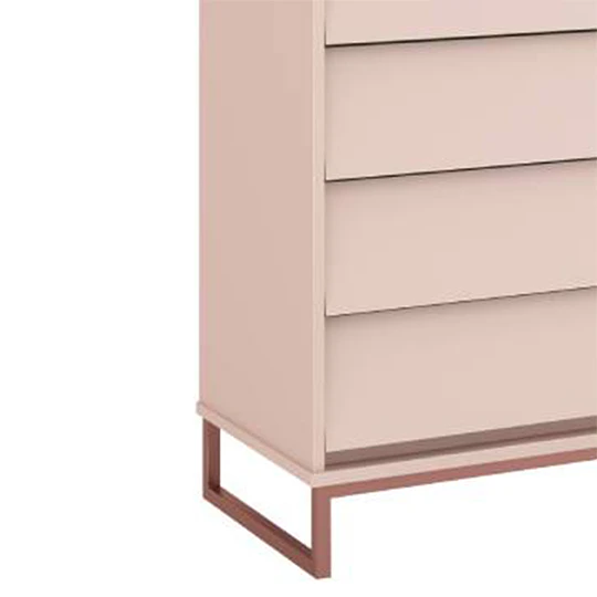Cómoda Noah Design Rosa Base Cobre- BOMBITA