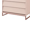 Cómoda Noah Design Rosa Base Cobre- BOMBITA