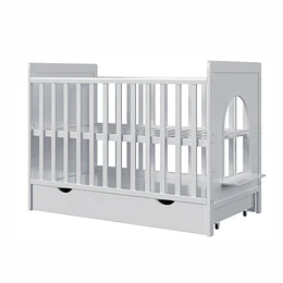 Cuna 2 Funciones Evolutiva Blanca Madera Kidscool Con Colchón -Preventa 04 de Noviembre