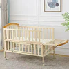 Cuna Colecho Corral Madera Natural con Mudador Kidscool -Preventa 04 de Noviembre 
