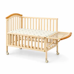 Cuna Colecho Corral Madera Natural con Mudador Kidscool -Preventa 04 de Noviembre 