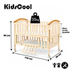 Cuna Colecho Corral Madera Natural con Mudador Kidscool -Preventa 04 de Noviembre 