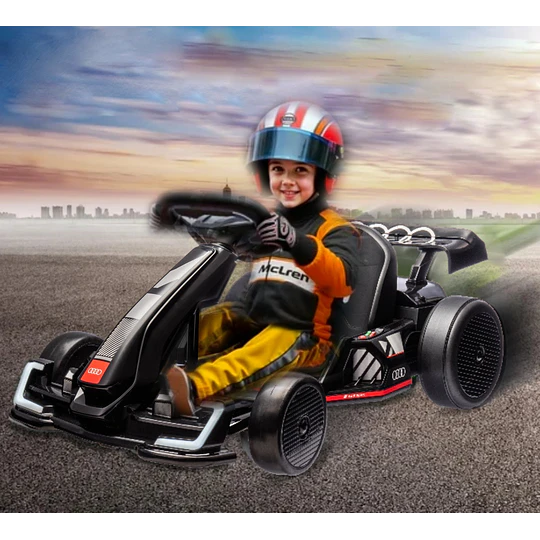 Go Kart A Bateria Drift Audi Negro 24v -Preventa 25 de 0ctubre -BOMBITA