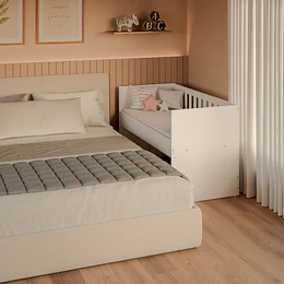 Cuna Colecho Multifuncional 4 en 1 Kidscool Blanca Evolutiva a Cama y Sofá- Preventa 14 de Noviembre