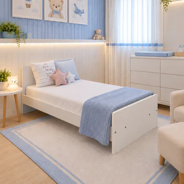 Cuna Colecho Multifuncional 4 en 1 Kidscool Blanca Evolutiva a Cama y Sofá- Preventa 14 de Noviembre