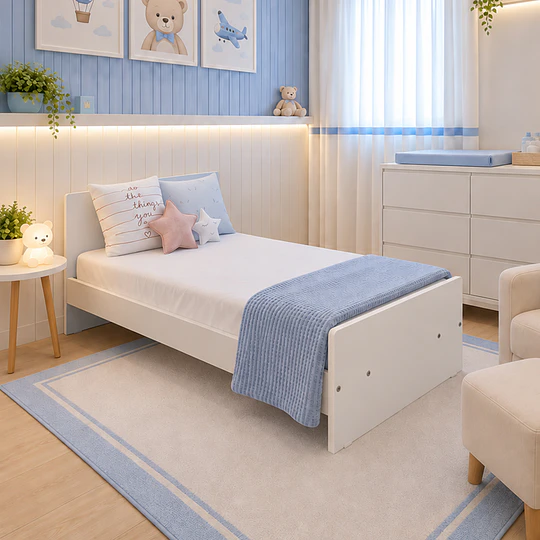 Cuna Colecho Multifuncional 4 en 1 Kidscool Blanca Evolutiva a Cama y Sofá- Preventa 14 de Noviembre